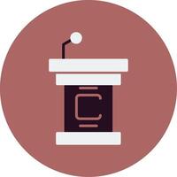 Lectern Vector Icon