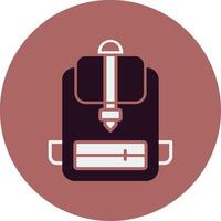 Backpack Vector Icon