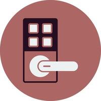 Smart Door Vector Icon