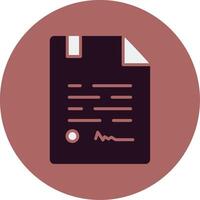 Contract Vector Icon