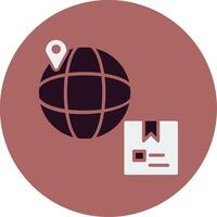 Worldwide Shipping Vector Icon