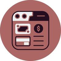 Online Payment Vector Icon