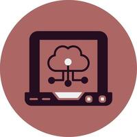 Cloud Computing Vector Icon