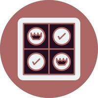 Checkers Vector Icon