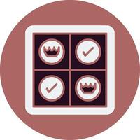 Checkers Vector Icon