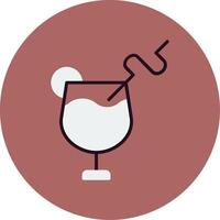 Cocktail Drink Vector Icon