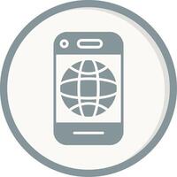 Mobile Internet Vector Icon