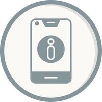 Smartphone Information Vector Icon