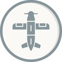 Monoplane Vector Icon