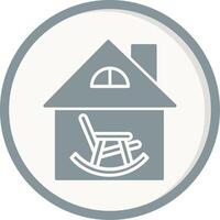 Retirement Home Vector Icon