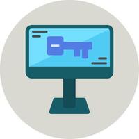 Computer Vector Icon