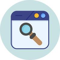 Search Engine Vector Icon