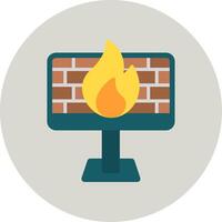 Firewall Vector Icon