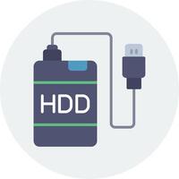 Harddisk Vector Icon