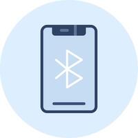 icono de vector de bluetooth