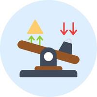 Seesaw Vector Icon