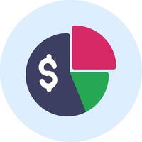 Pie Chart Vector Icon