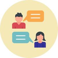 Conversation Vector Icon