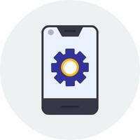 Smartphone Settings Vector Icon