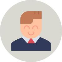 icono de vector de hombre de negocios