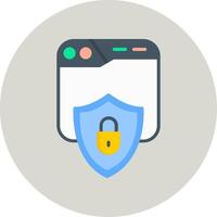 Secured Vector Icon
