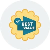 Best Value Vector Icon