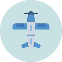 Monoplane Vector Icon