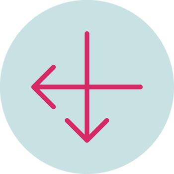 Intersect Vector Icon