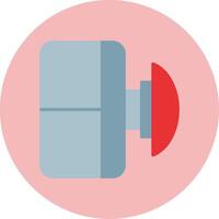 Emergency Button Vector Icon