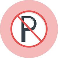 Parking Sign Vector Icon