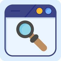 Search Engine Vector Icon