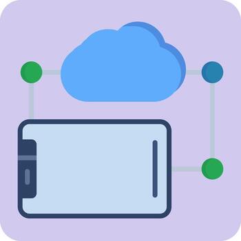 Data Transfer Vector Icon