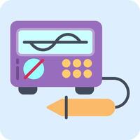 Oscilloscope Vector Icon