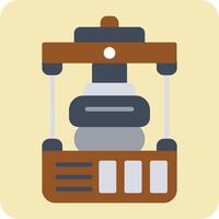 Press Vector Icon