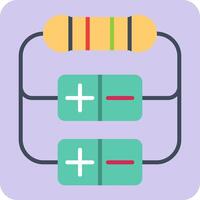 Resistor Vector Icon