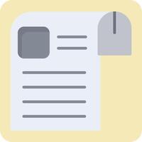 Document Vector Icon