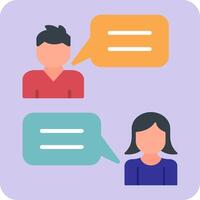 Conversation Vector Icon