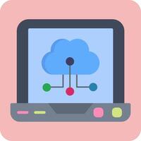 Cloud Computing Vector Icon