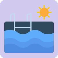 Swimming Pool Vector Icon