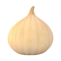 AI generated 3D Rendering of a Onion on Transparent Background - Ai Generated png