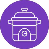 Rice Cooker Vector Icon