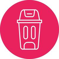 Trash Can Vector Icon