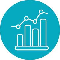 Bar Chart Vector Icon