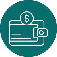 Wallet free Vector Icon