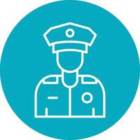 Policeman Vector Icon