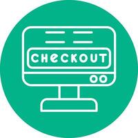 Checkout Vector Icon