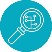 Magnifying Glass Vector Icon