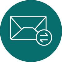 Exchange Mails Vector Icon