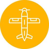 Monoplane Vector Icon