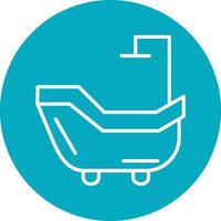 Bathtub Vector Icon